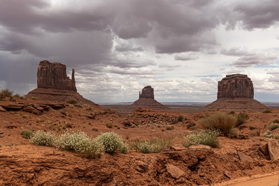 Wettersturz im Monument Valley